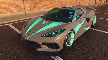 NFS Unbound Drift Car: Chevrolet Corvette Stingray Convertible (2020)