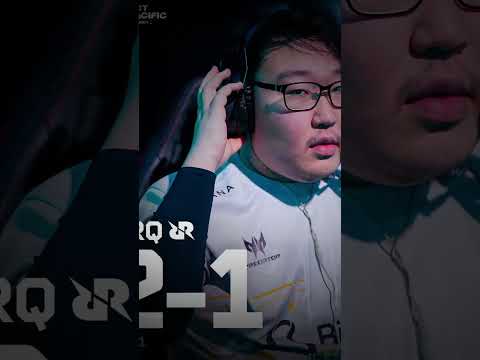 RRQ l 2 - 1 l T1 & Secures VCT Pacific Stage 1 Playoffs #shorts #valorant #vct #vctpacific #rrq #t1