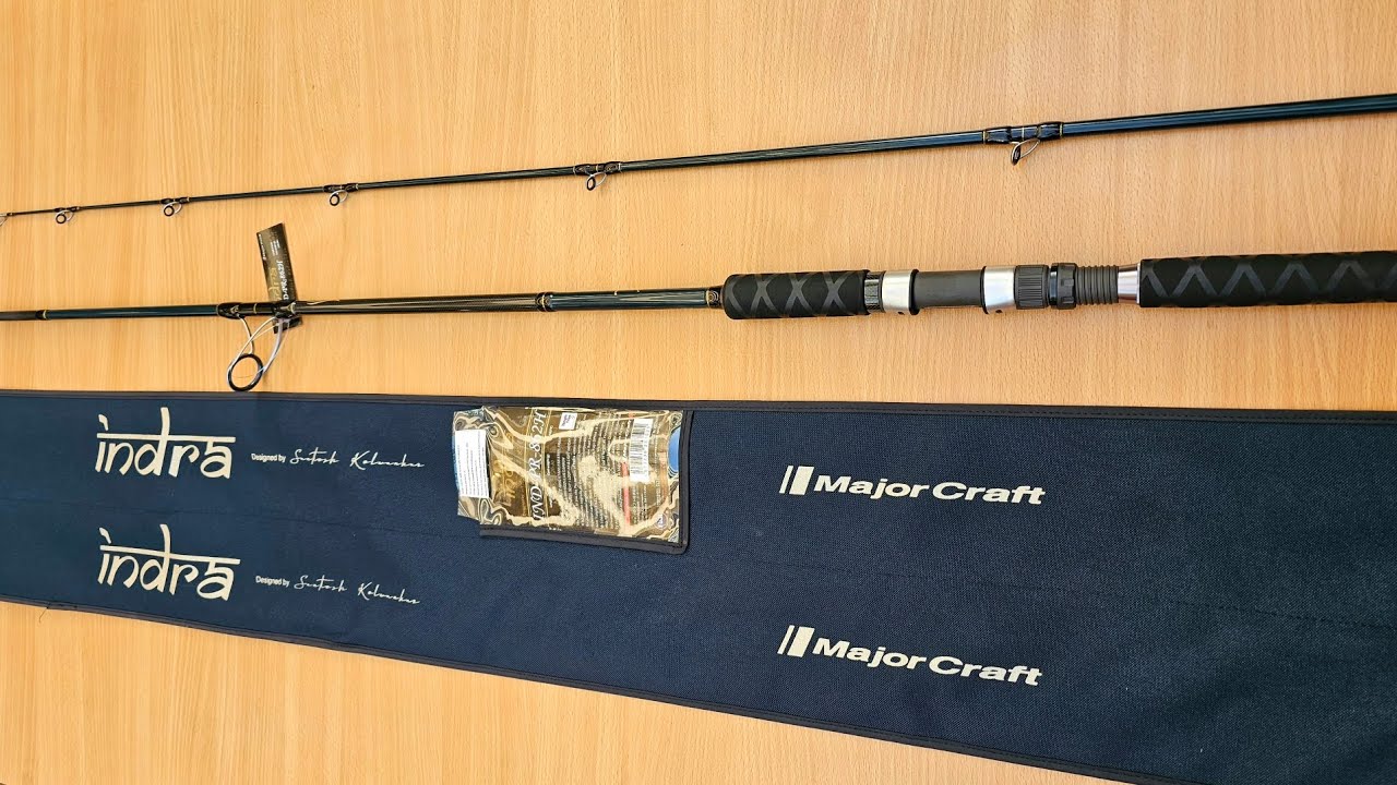 Shore Fishing with Major Craft Indra Pro 8.6 ft. fishing rod, one of the  best spinning rod in market 
