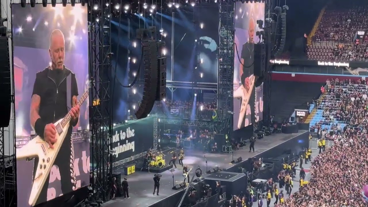 Back to the Beginning - Metallica - For Whom The Bell Tolls - live in Birmingham - 5/7/2025