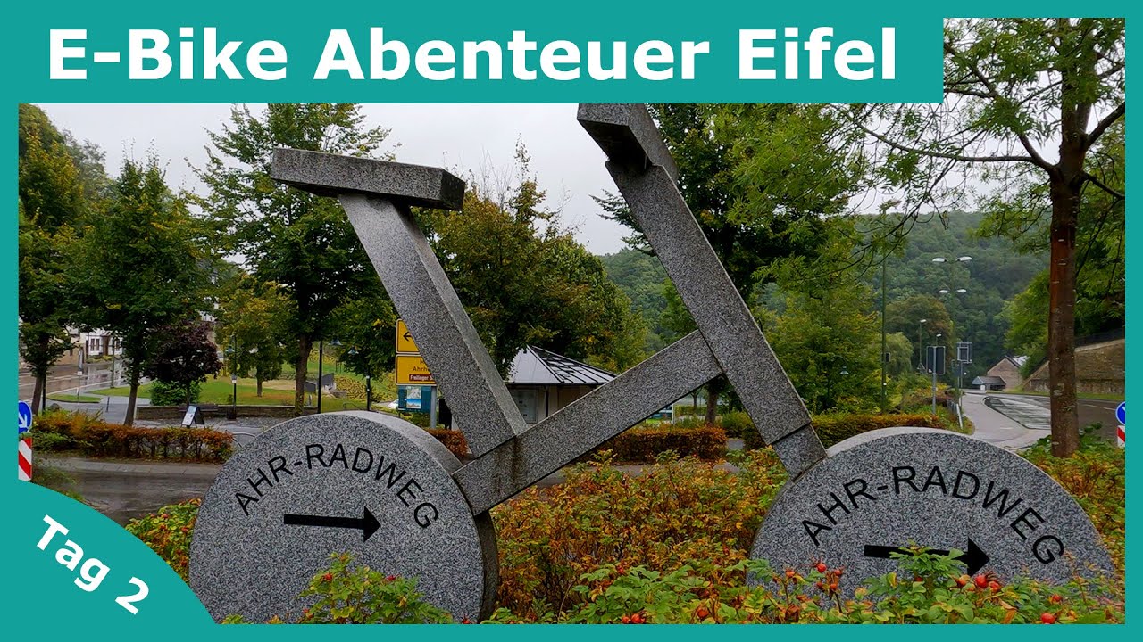 Mit EBike & Zelt unterwegs in der Eifel / Ahrtal Tag 2 YouTube