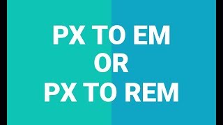 What is the difference between rem, em and pixel  Rem vs em who is better  How to use rem and em Wealth