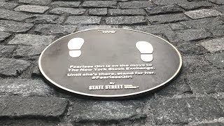 Wall Street's 'Fearless Girl' statue moved from spot opposite 'Charging Bull'