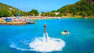 THE DAY I LEARNED TO FLY! (Flyboarding in St Kitts)