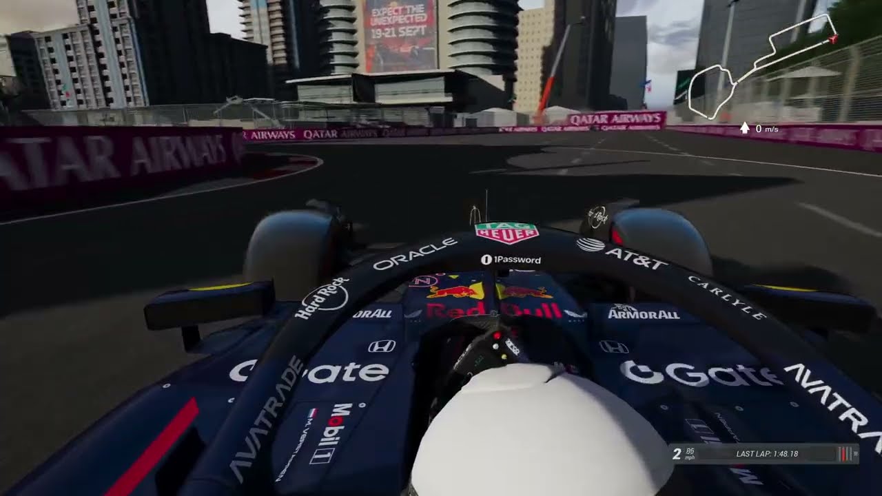 Assetto Corsa Baku hotlap - 1:44.965