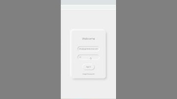 How to Create Sign in or Login form using Html & Css only #html #css #login #form #shorts