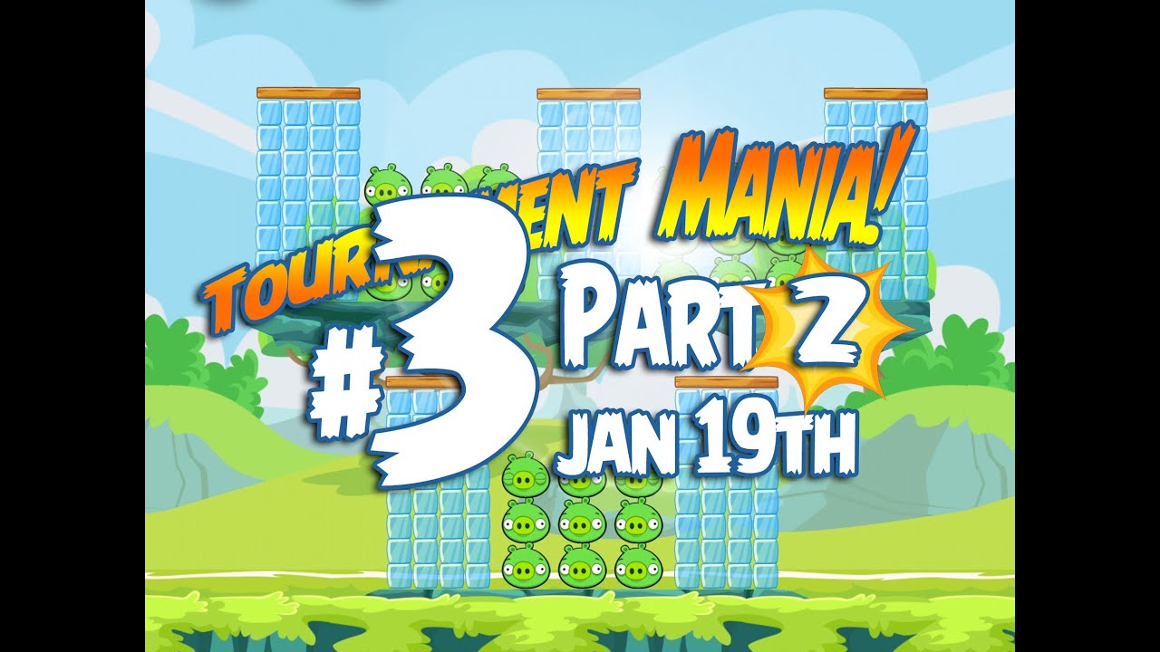 Angry Birds Friends Tournament Mania 2 Level 3 Week 192 Walkthrough | January 19th 2016
