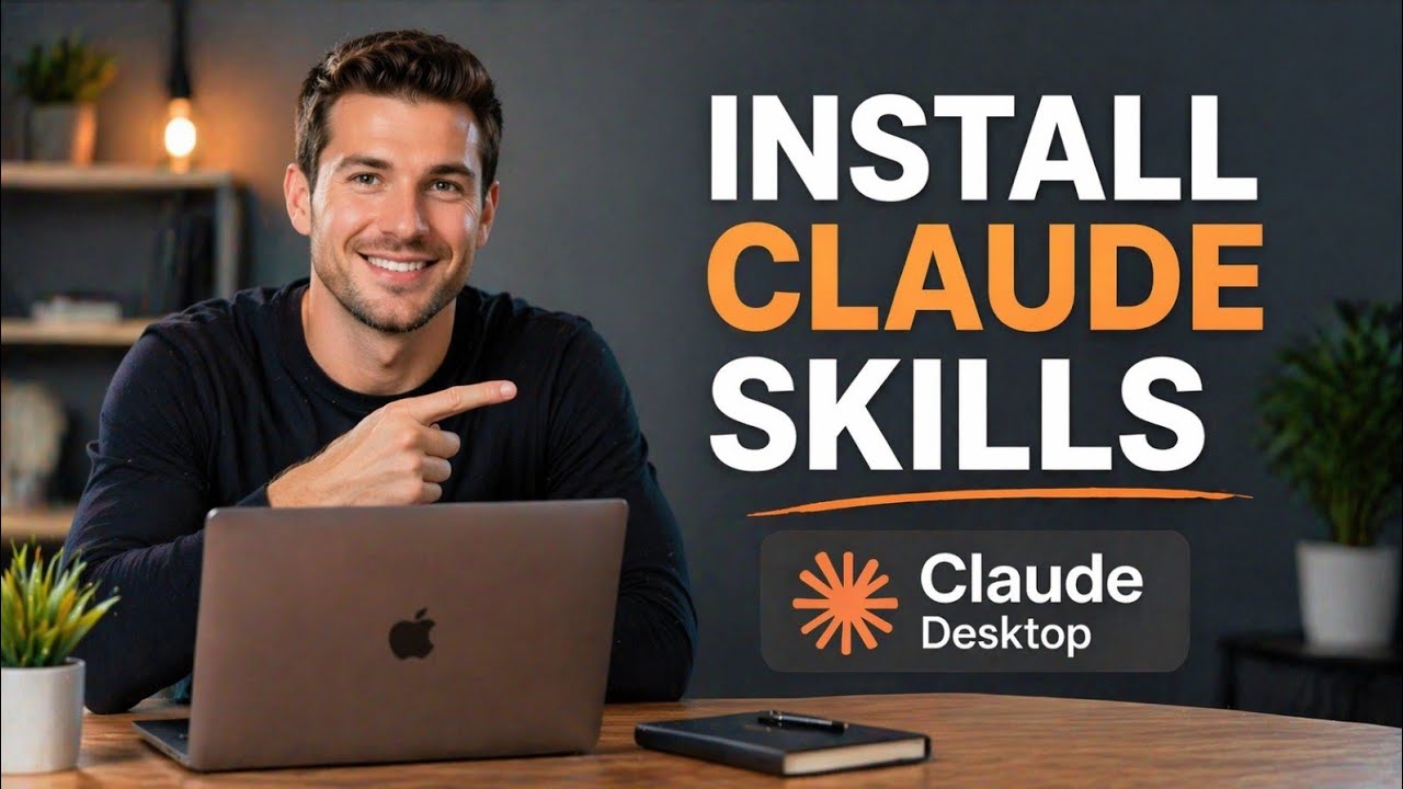 how to install skills in claude desktop - YouTube