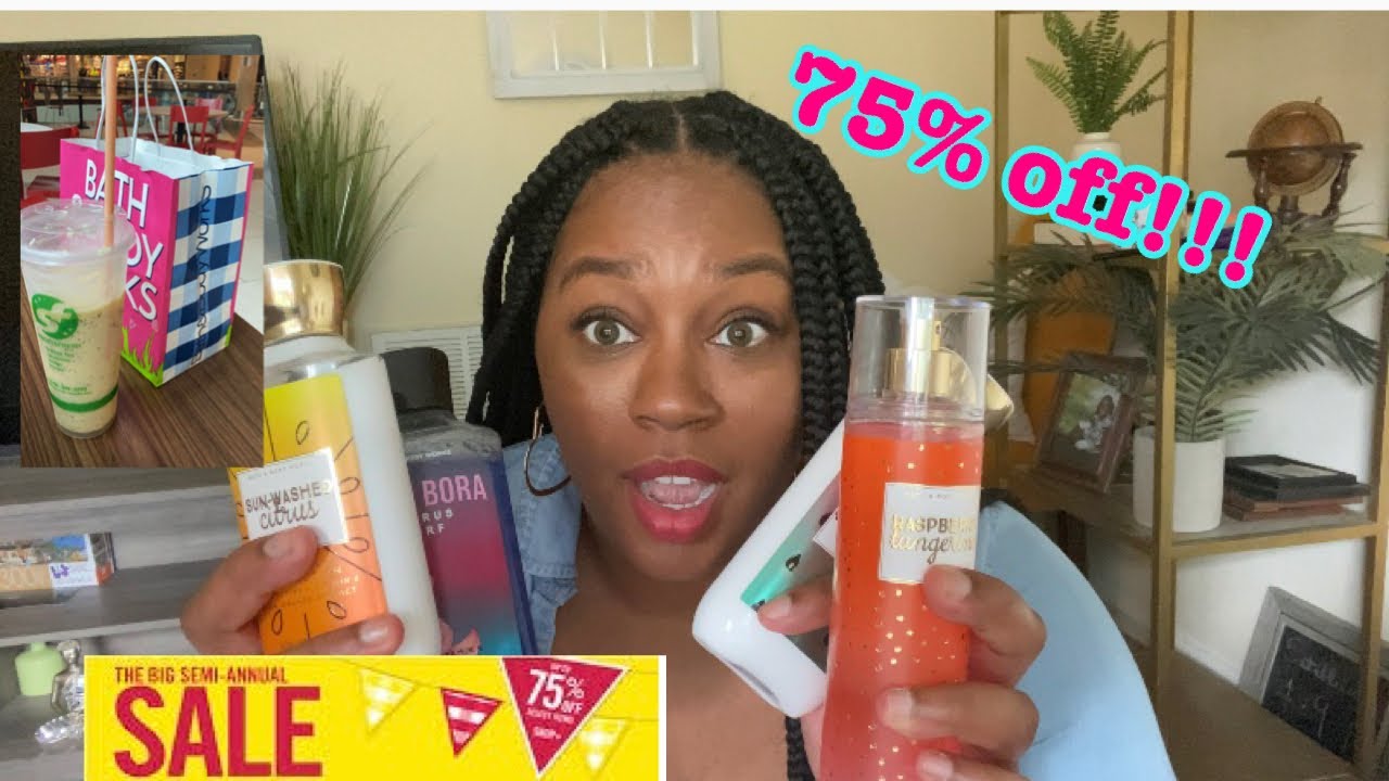 Bath & Body Works Semi annual sale 2020 round 3 YouTube