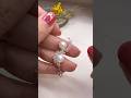 白のブレスレット🤍#ビーズアクセサリー #ビーズブレスレット #ハンドメイド #diy #beads #beadedjewelry