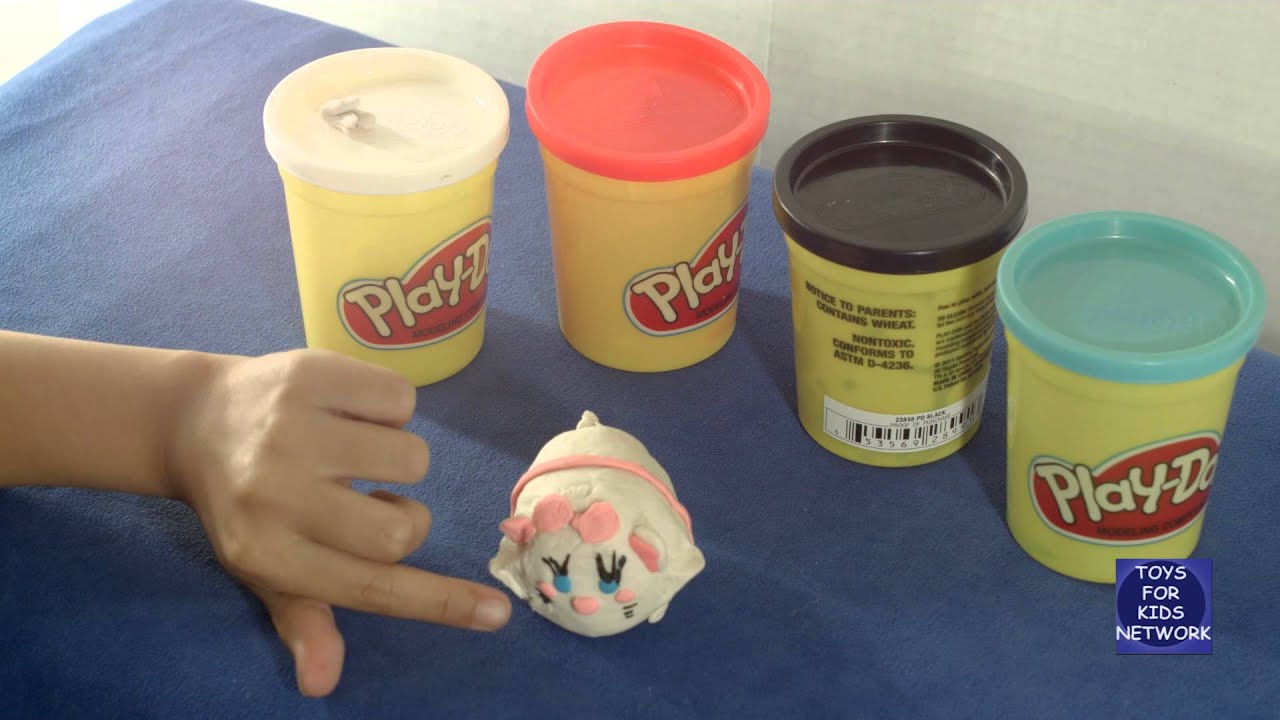 Tsum Tsum Marie Aristocats Play Doh Cat - New Toys For Kids