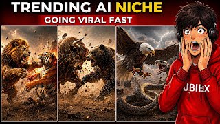 How to make AI Animal Battle Evolution Videos 🤯 | Full Tutorial Hindi 🔥 screenshot 2