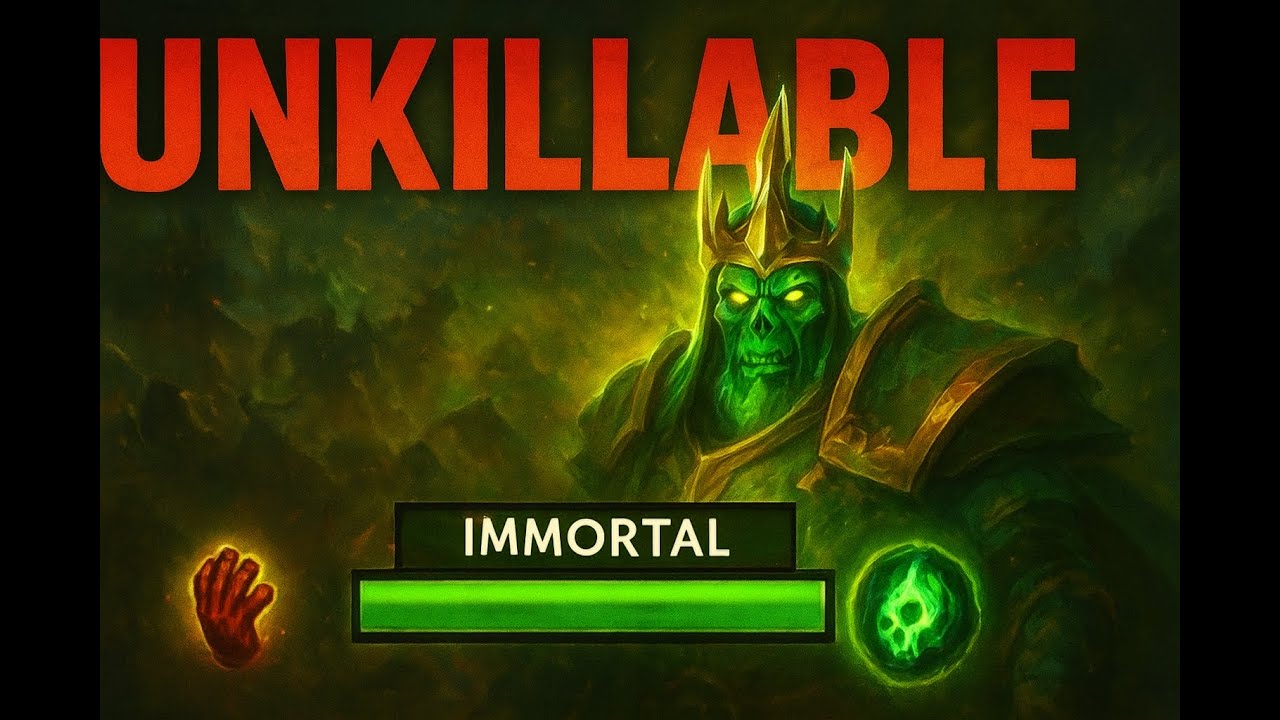 The UNKILLABLE Wraith King Build | Ability Draft Raid Boss