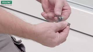 How to install the handle and cylinder in a VELFAC entrance door - VELFAC Ribo