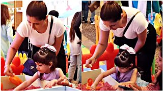 Rashami Desai Playing With Jay & Mahhi S Daughter Tara At Her Bday Celebrations