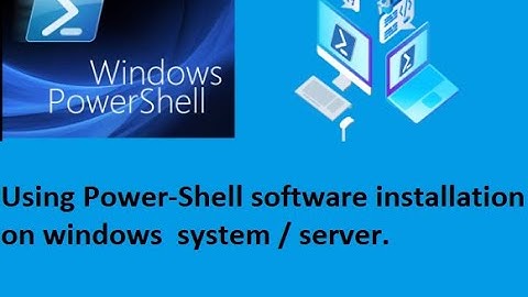 Azure Virtual Machine Software Installation Using Power-Shell