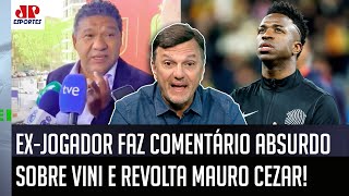 "É NOJENTO! É DEPLORÁVEL o que ele FALOU do Vinicius Júnior!" Fala de ex-jogador REVOLTA Mauro Cezar