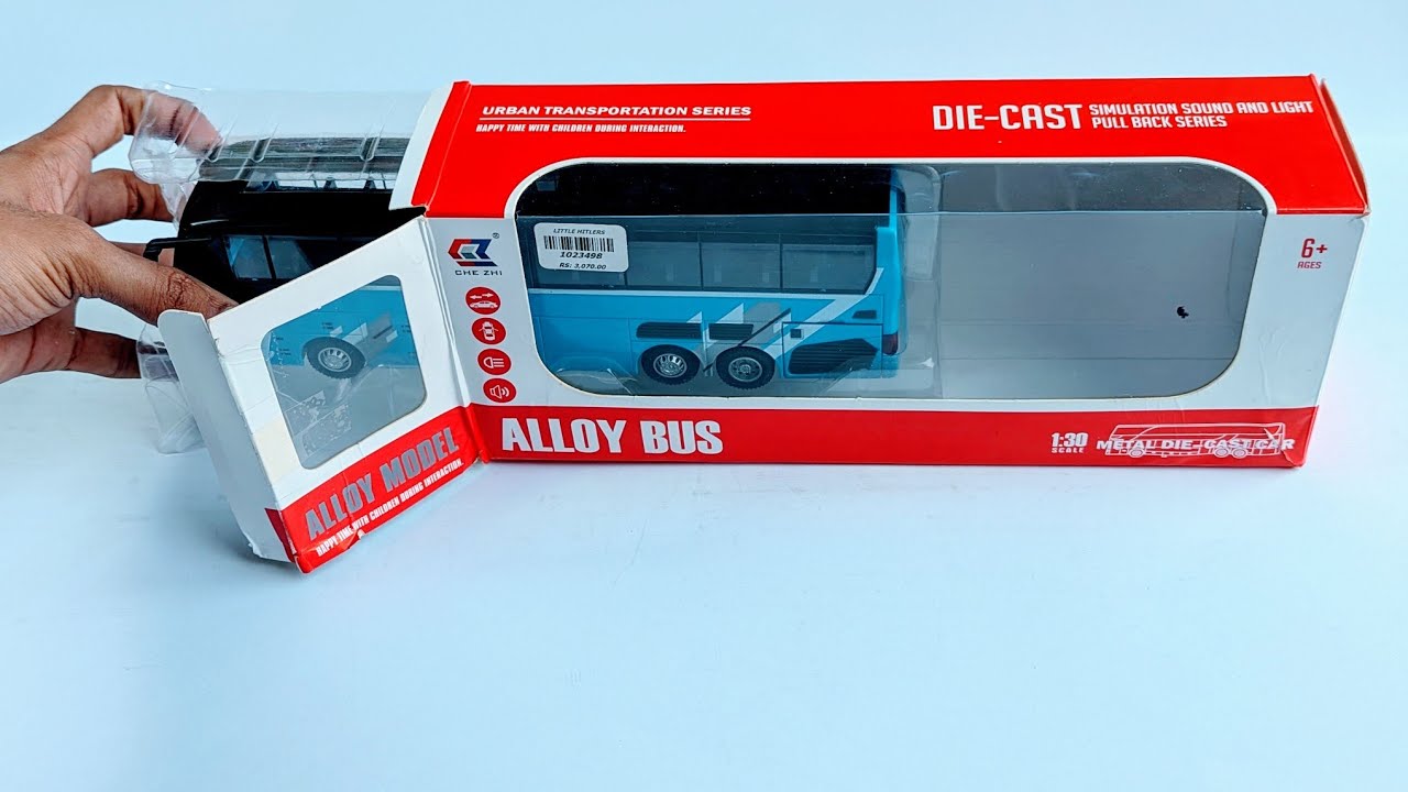 Unboxing the ₹3000 Alloy Bus 1/43 scale  Scam or Masterpiece? You Decide!