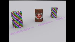unwrapping in 3ds max | oil barrel unwrap and texture