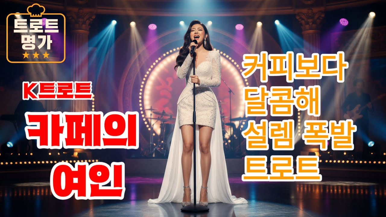 카페의 여인 ☕ 설렘 가득 눈물나는 트로트 신곡 | 커피향처럼 달콤한 사랑 이야기, 행사·축제·관광버스 인기 트로트 노래 #트로트 #k트로트 #미스트롯 #트로트신곡