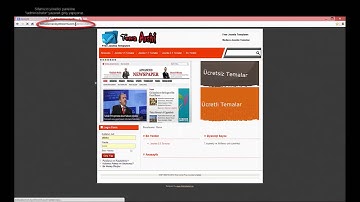 Joomla Ders 3 (Meta veri ayarları,Seo ayarları) video2