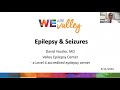 Understanding Epilepsy & Seizure Disorders and Current Treatments: David Vossler, MD