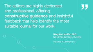 What our authors say about Cell Press Multi-Journal Submission