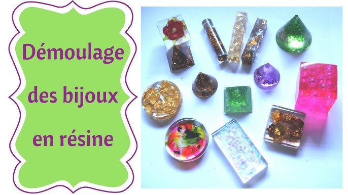 Tutoriel test résine epoxy et kit moules Débutant #Bijoux