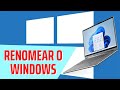 Como alterar o nome do computador no Windows 11