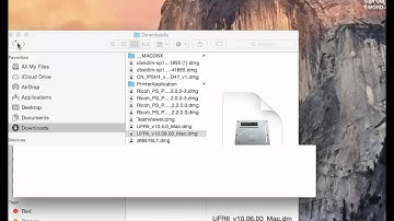 Canon Driver Install on Mac OS X Yosemite 10.10