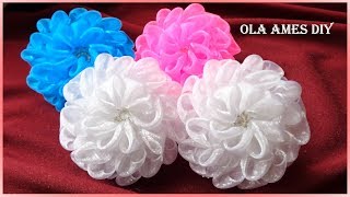видео: Посмотрите Какие ПЫШНЫЕ ❤️️ Цветы-Банты 11 см из Органзы/Канзаши/ Ribbon Flowers/ Kanzashi/ Ola ameS картинка: Посмотрите Какие ПЫШНЫЕ ❤️️ Цветы-Банты 11 см из Органзы/Канзаши/ Ribbon Flowers/ Kanzashi/ Ola ameS