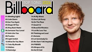 Ed Sheeran, The Weeknd, Bruno Mars, Dua Lipa, Adele, Maroon 5, Rihanna - Billboard Top 50 This Week