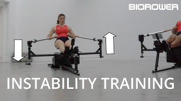 Instability training on an indoor rower - the Biorower Pro