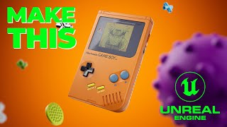 Nintendo Game Boy in Unreal Engine: Naruto Version
