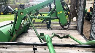 Finally found one! 44 loader for john deere 430