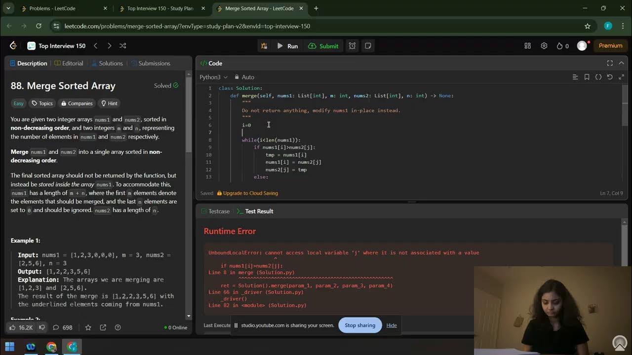 leetcode practice day-9 - YouTube