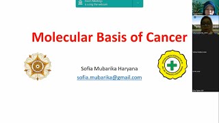 #3 KULIAH HEMATO-ONKOLOGI: MOLECULAR BASIC OF CANCER (Prof. dr. Sofia Mubarika, M.Med.Sc., Ph.D