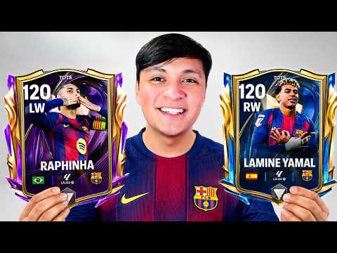 ¡Usé Solo Jugadores del BARCELONA en FC Mobile!