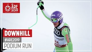 Ilka Stuhec | Gold Medal | Ladies' Downhill | Are | FIS World Alpine Ski Championships