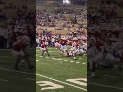 He trucked through the defense 😤