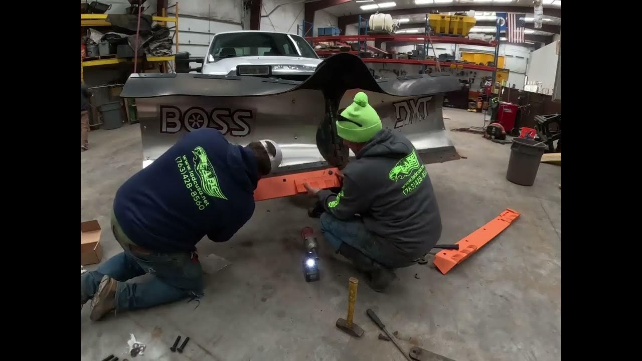 How to install Winterequipment Vulcan VPlow Cutting Edge System on a