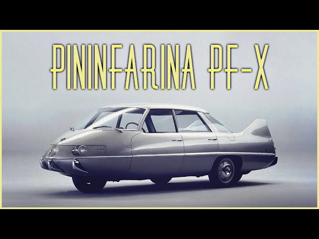 Pininfarina PF-X: The Future Car That Arrived TOO EARLY | 60 Years