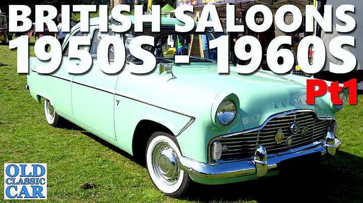 Classic British saloon cars of the 1950s & 1960s - 150 photos Austin, Hillman, Ford & Vauxhall etc