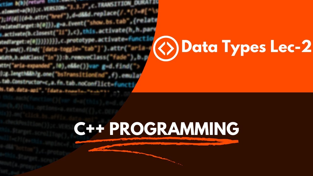 data types lec 2 - YouTube