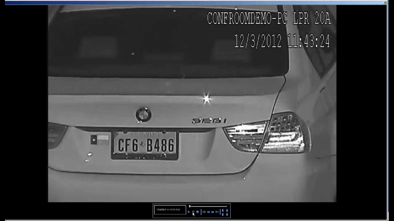 license plate recognition camera