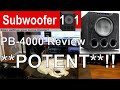 SVS PB-4000 PORTED SUBWOOFER REVIEW (So **POTENT**!)