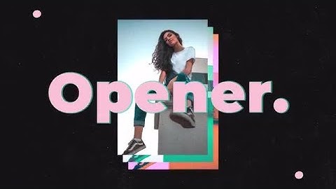 Stylish Opener DaVinci Resolve Templates