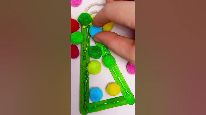 How to Make Christmas Decorations from Popsicle Sticks 🎄❄️🎨 Easy DIY Fun