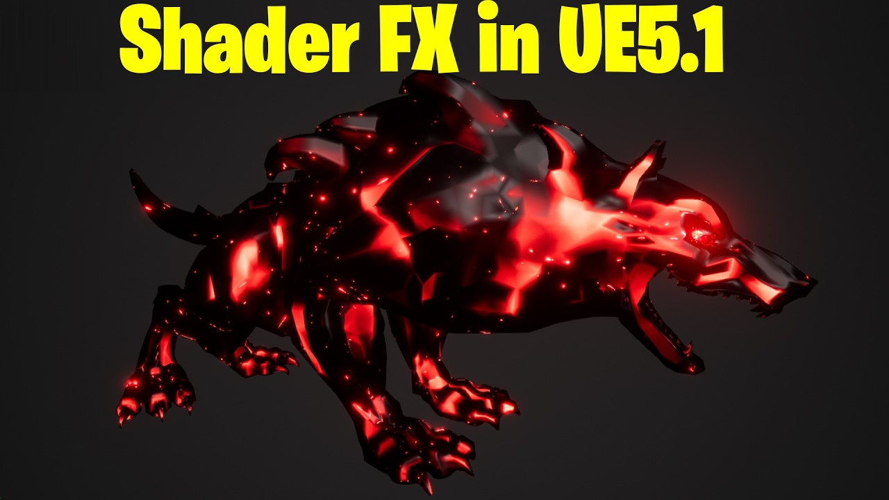 Shader FX in Unreal Engine 5.1 Tutorial | Download Files - YouTube
