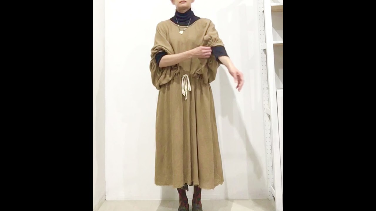 elsa esturgie/ｺｯﾄﾝ＆ｳﾞｨｽｺｰｽﾄﾞﾚｽ/2カラー | ETTA
